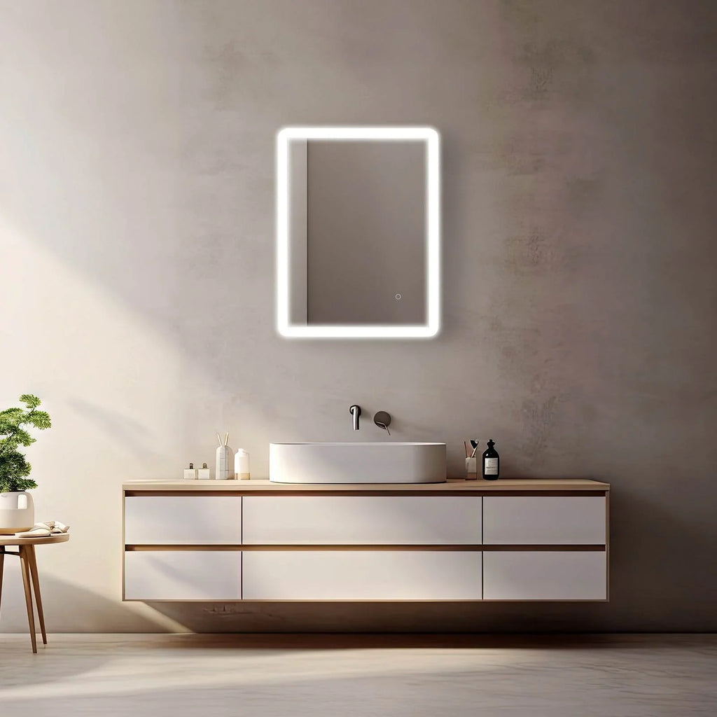 Pilsen LED Mirror with Integrated Dimmer