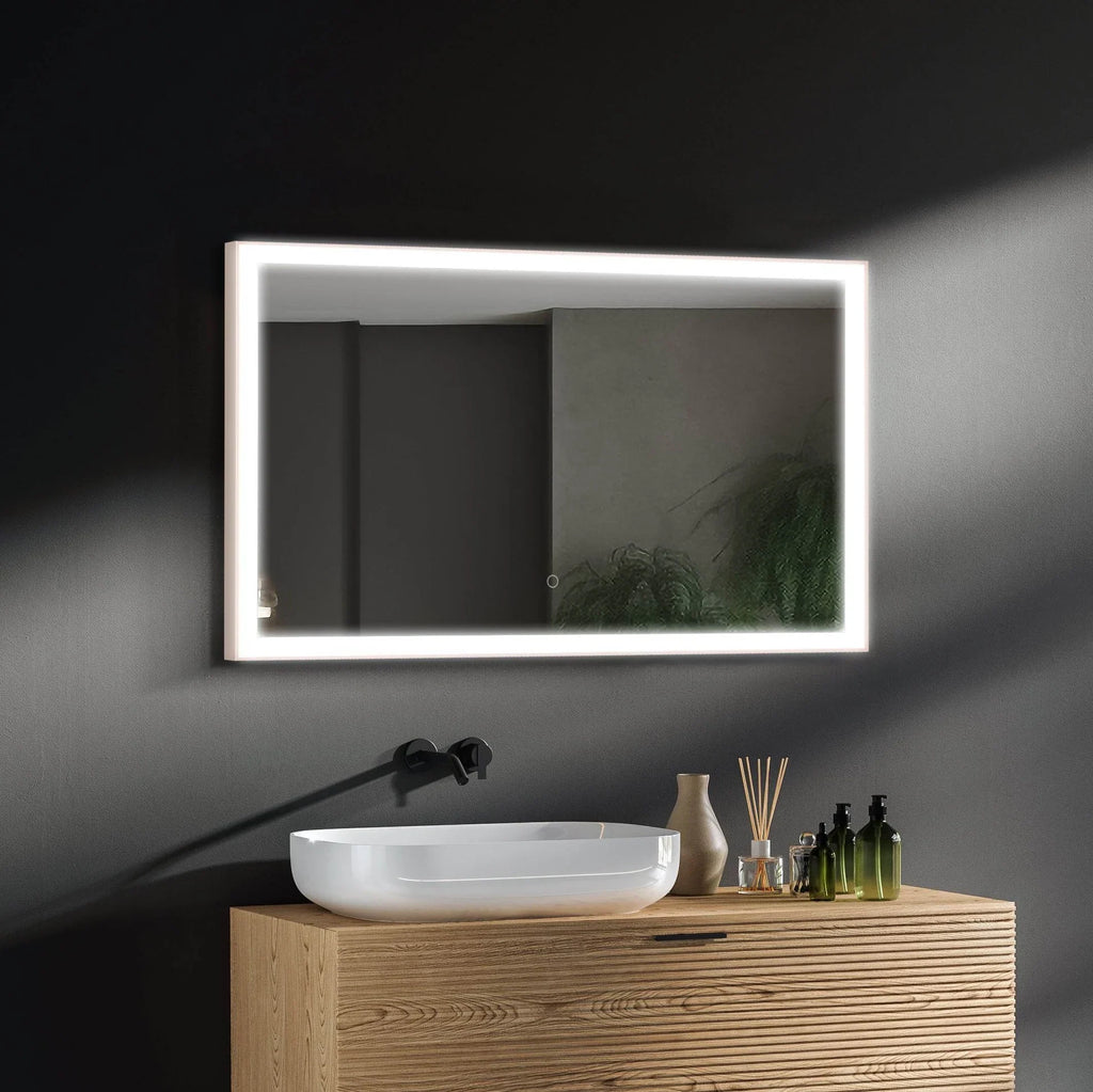 Rose Gold LED Mirror