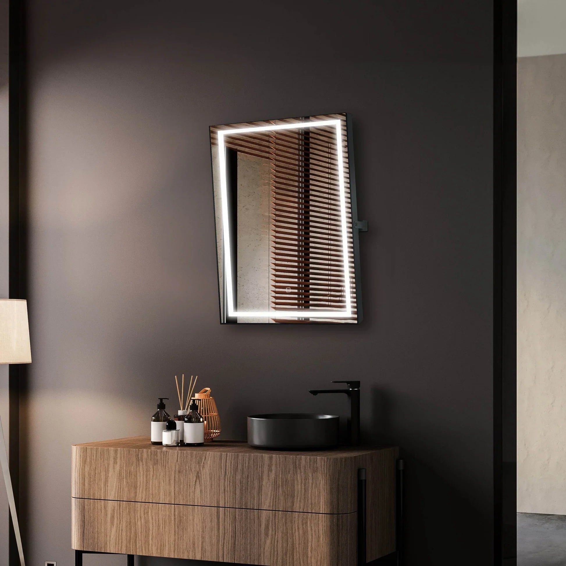 Kalista Pivoting LED Mirror