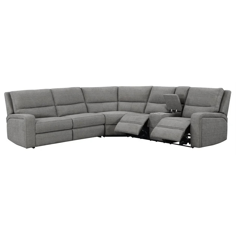 Medford Collection Power Reclining Sectional - Gray