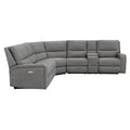 Medford Collection Power Reclining Sectional - Gray