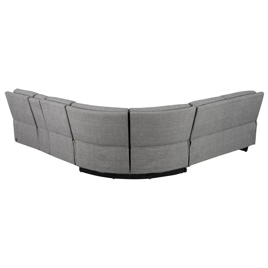 Medford Collection Power Reclining Sectional - Gray