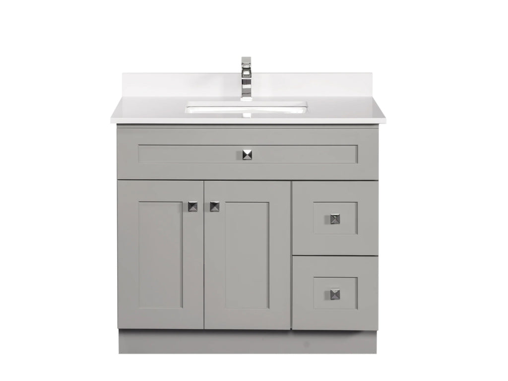 Bathroom Vanity in Grey - Combo