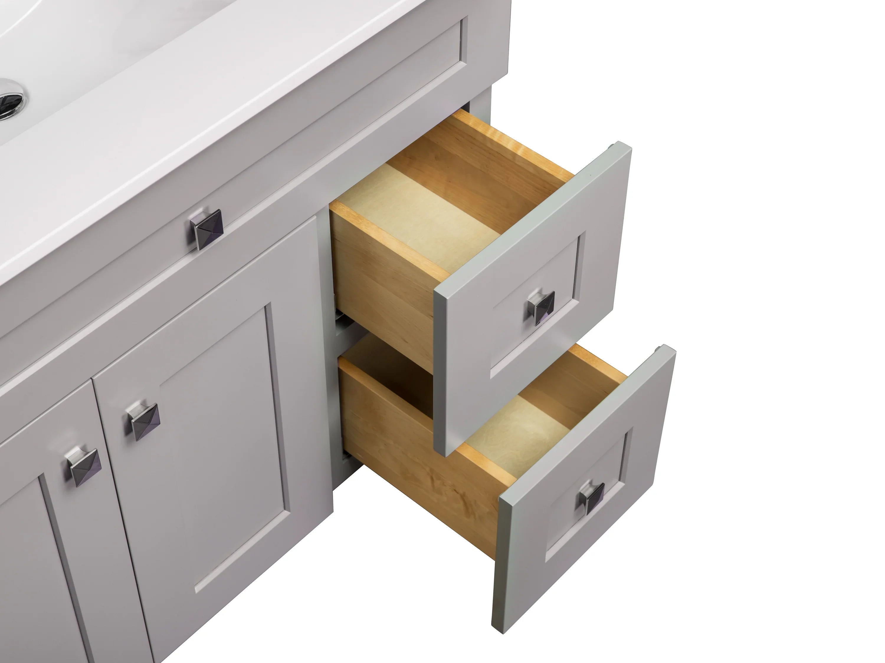 Bathroom Vanity in Grey - Combo