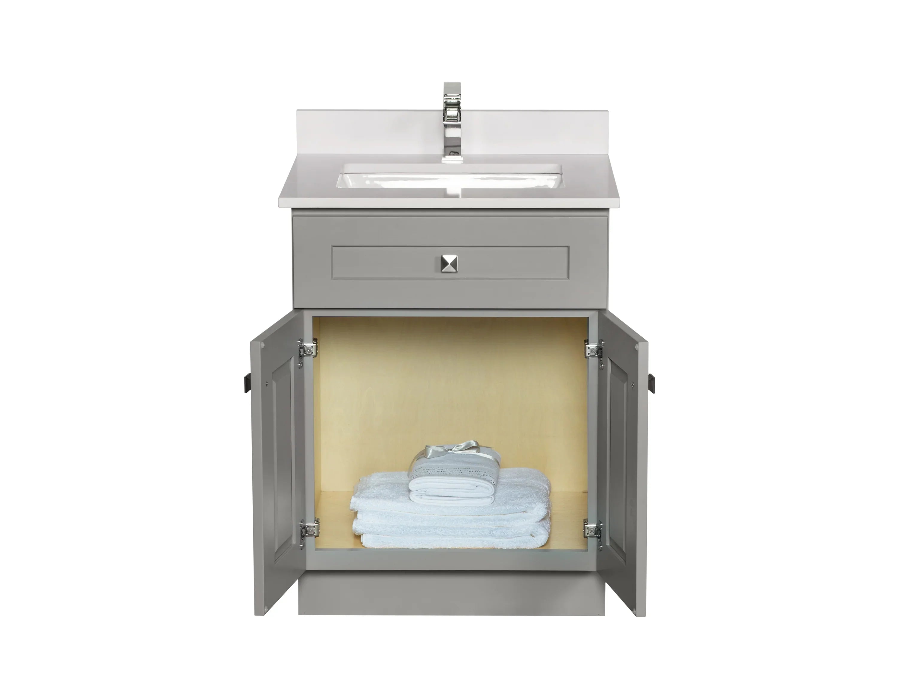 Bathroom Vanity in Grey