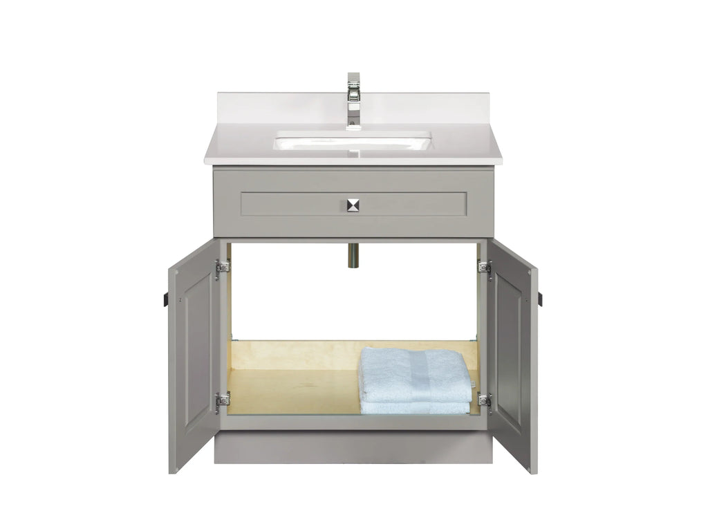 Bathroom Vanity in Grey