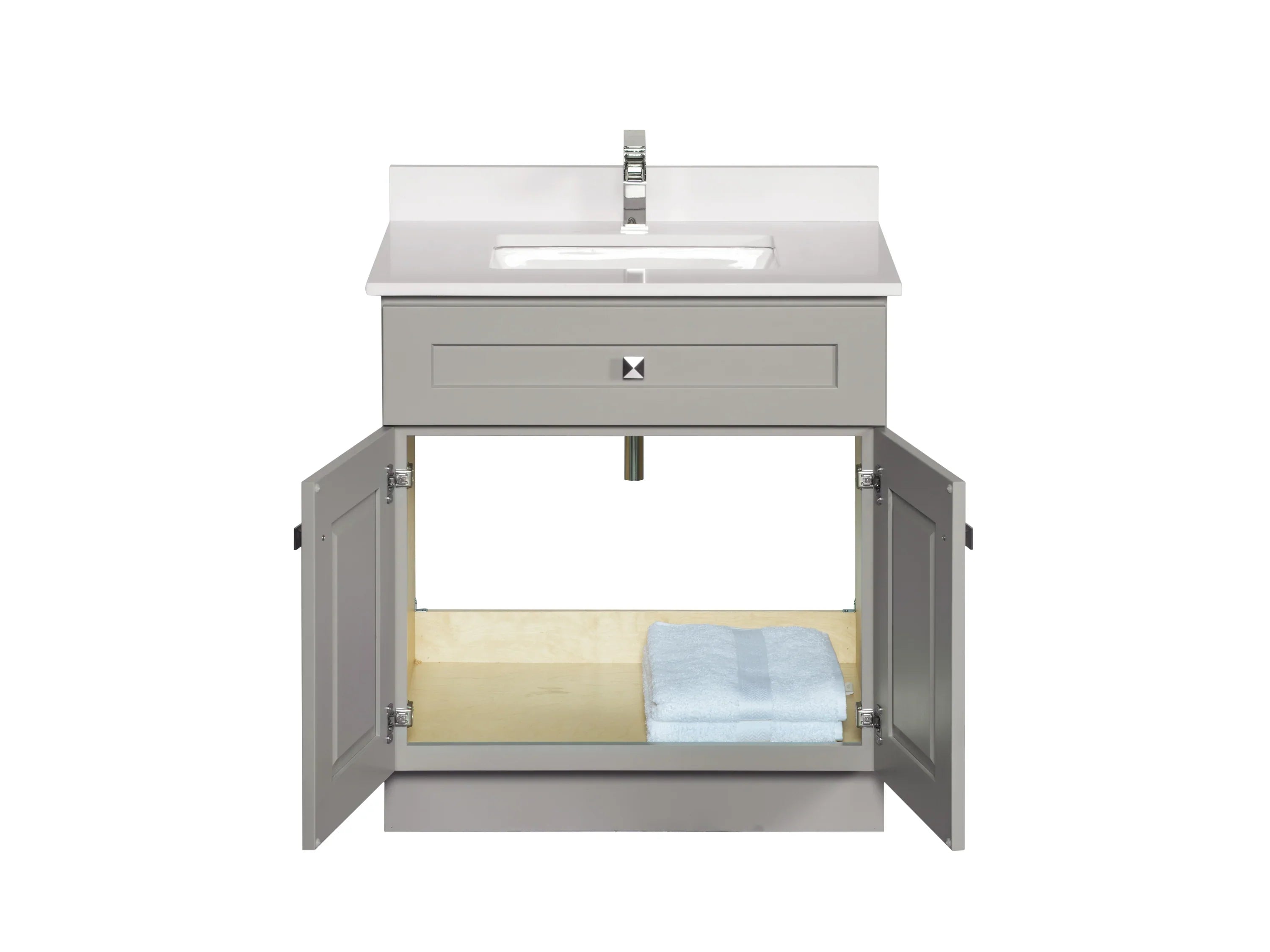 Bathroom Vanity in Grey