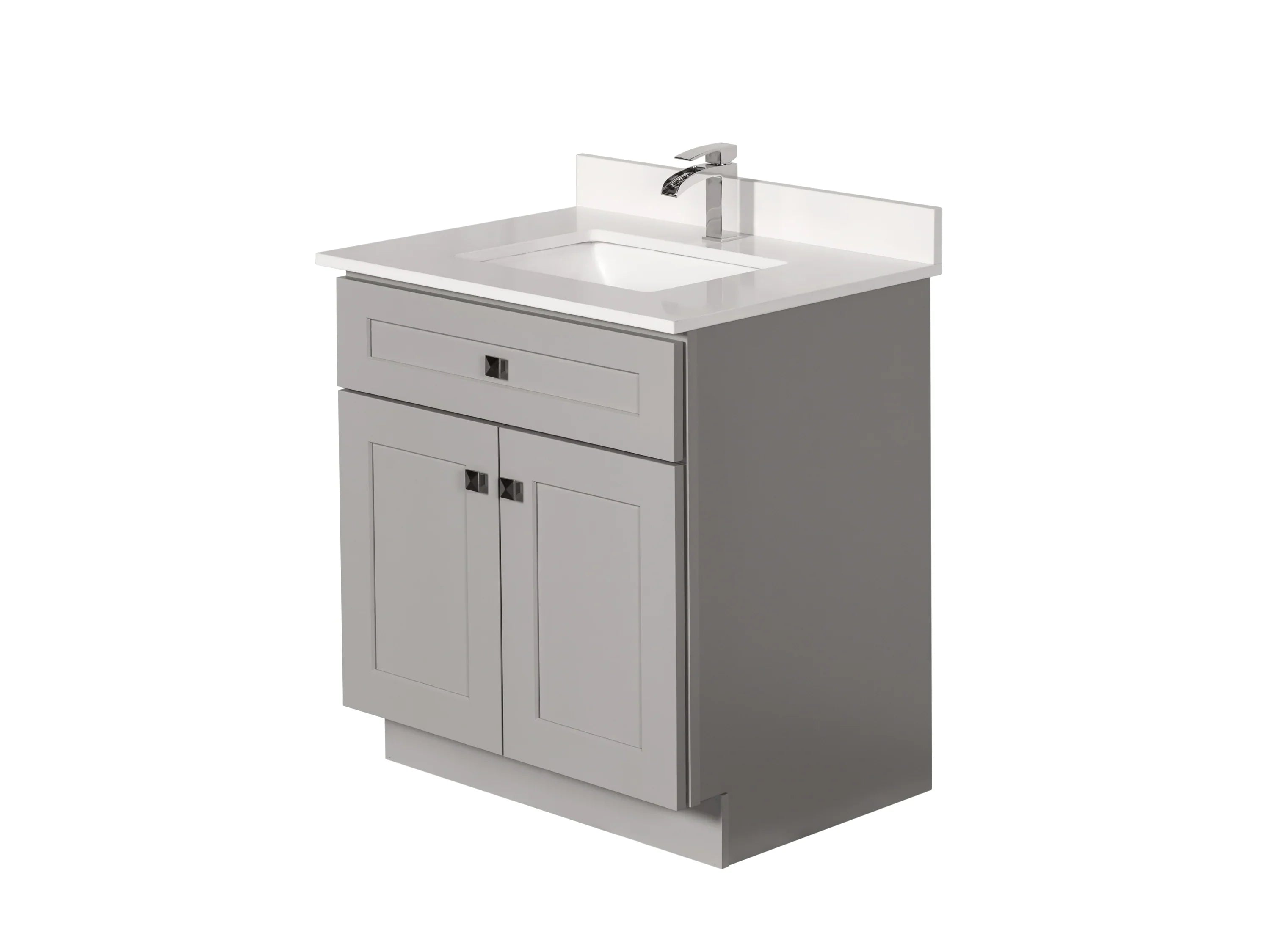 Bathroom Vanity in Grey