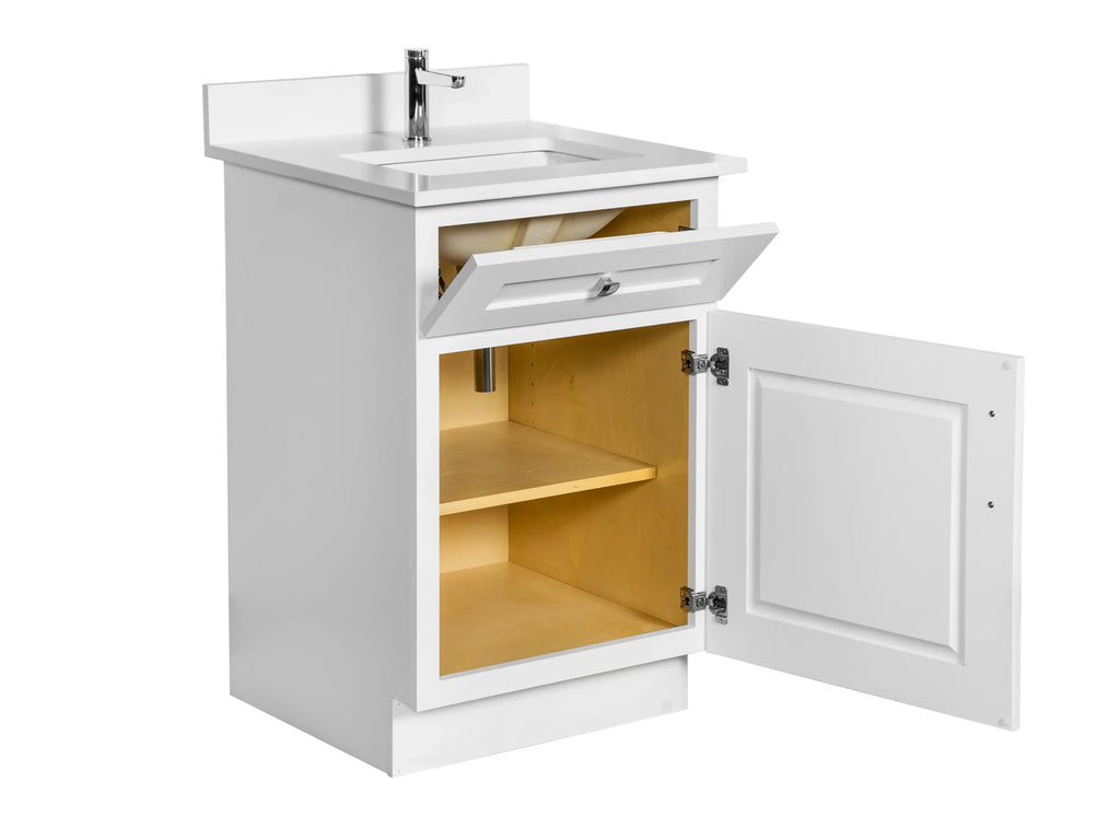 Bathroom Vanity in White