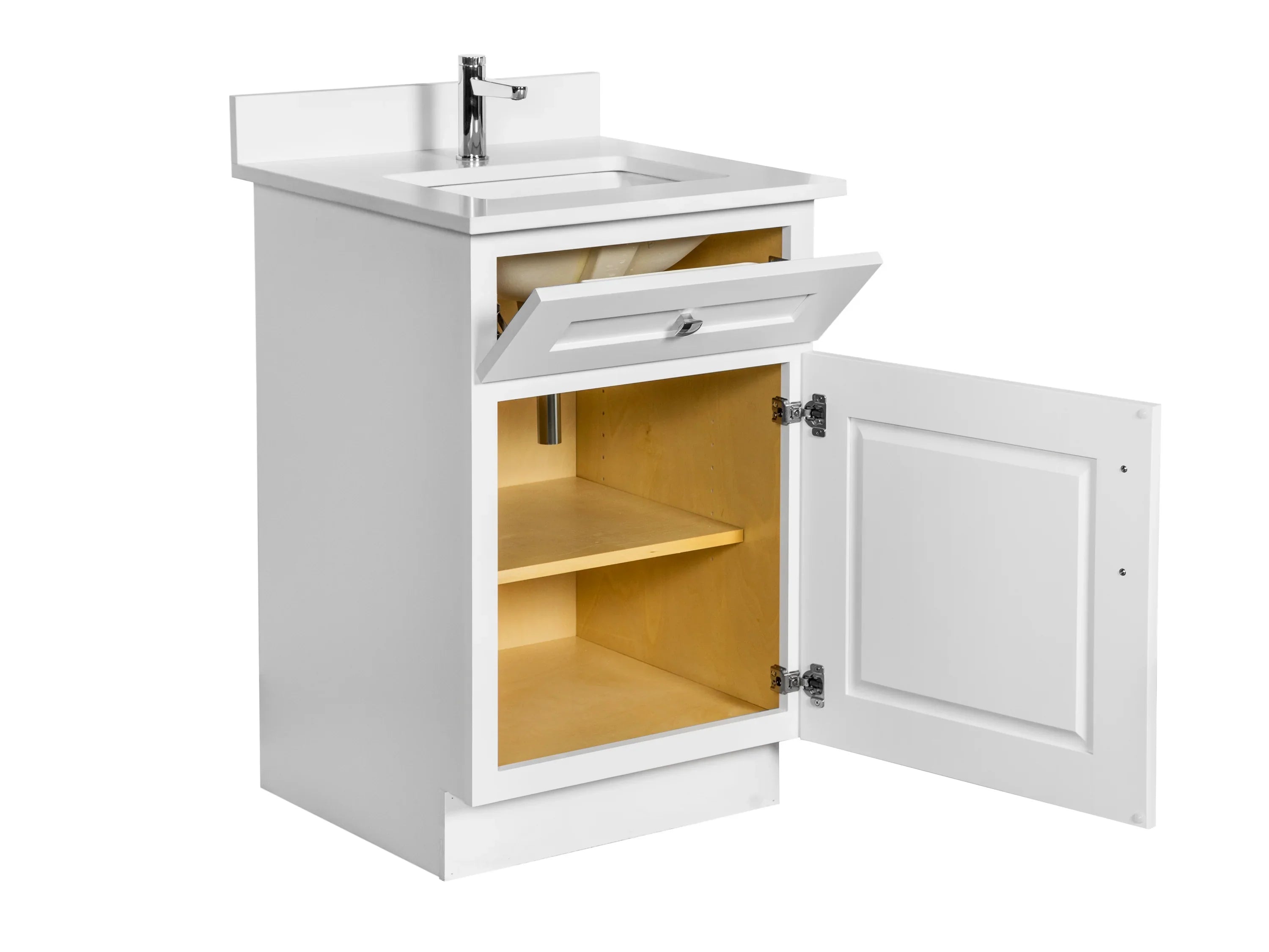 Bathroom Vanity in White
