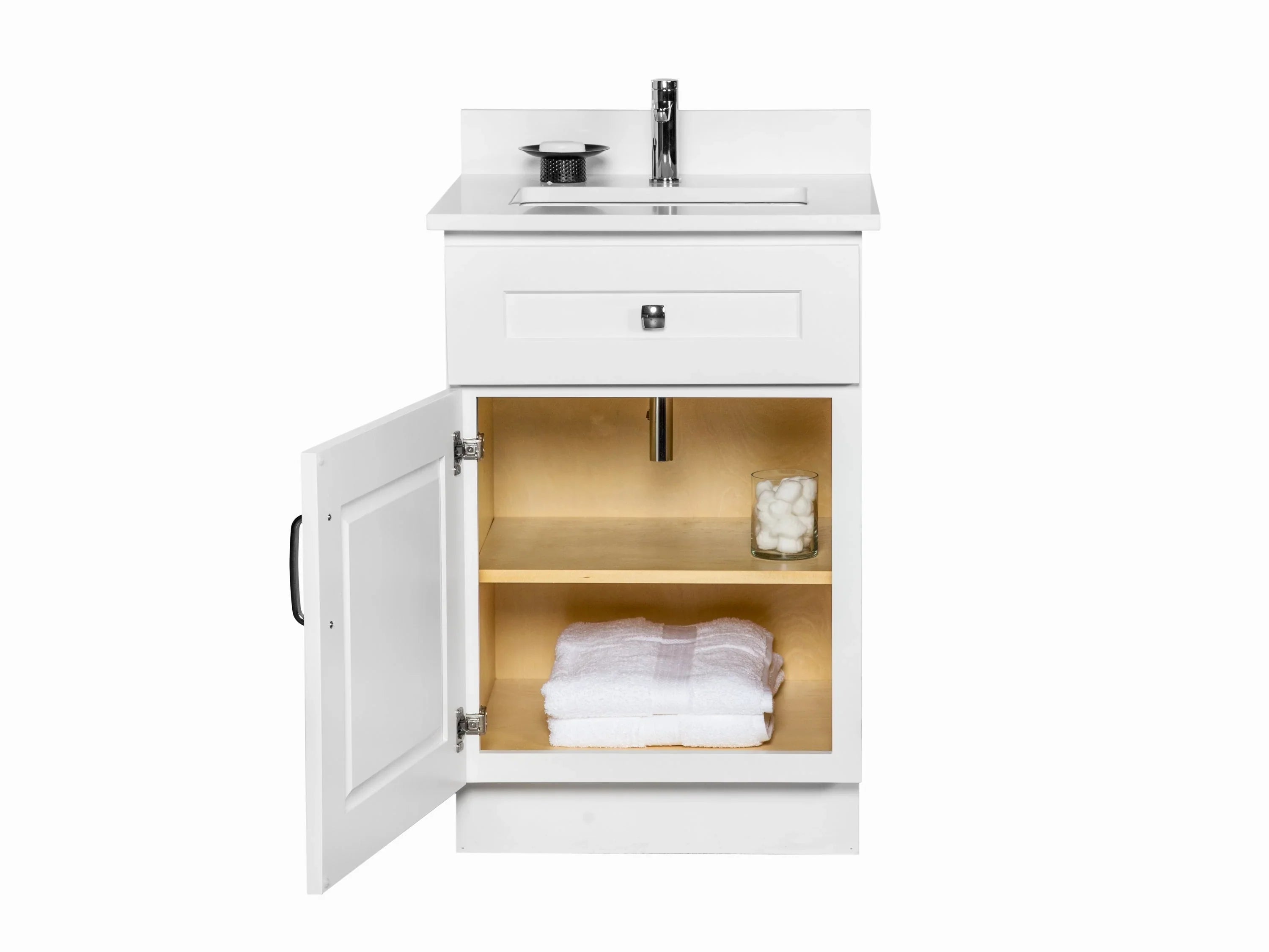 Bathroom Vanity in White