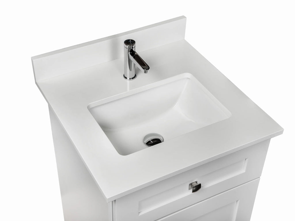 Bathroom Vanity in White