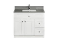 Bathroom Vanity in White - Combo