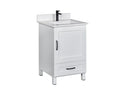 Bathroom Vanity in White with Legs