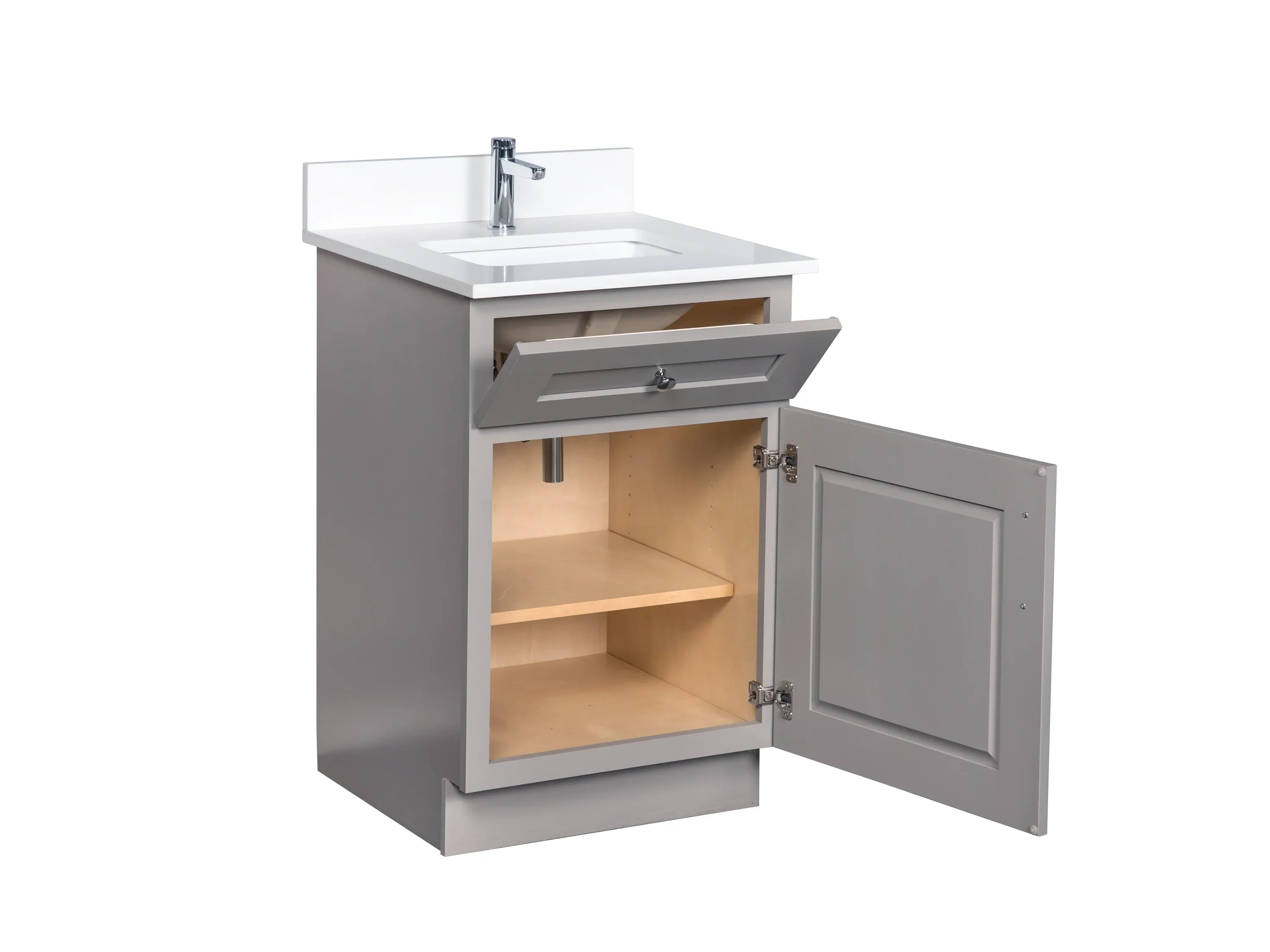 Bathroom Vanity in Grey