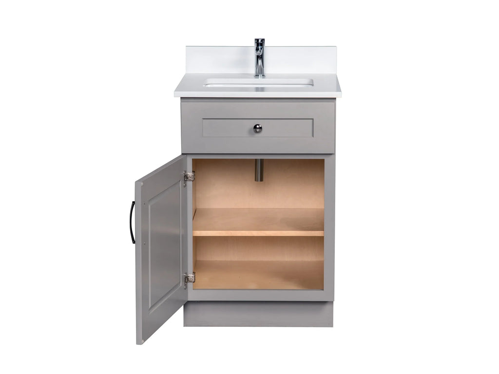 Bathroom Vanity in Grey