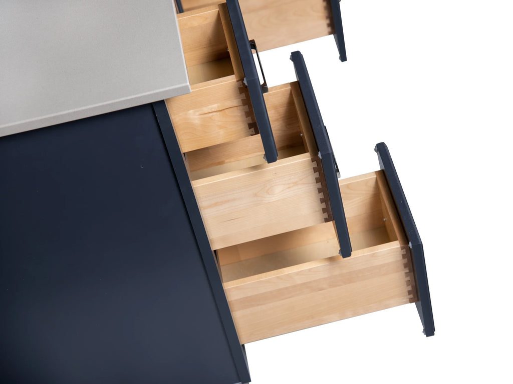 Bathroom Vanity in Charcoal Grey with Legs