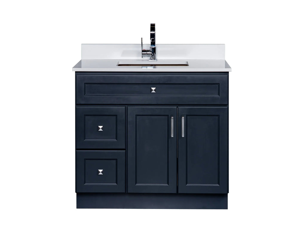 Bathroom Vanity in Charcoal Grey - Combo