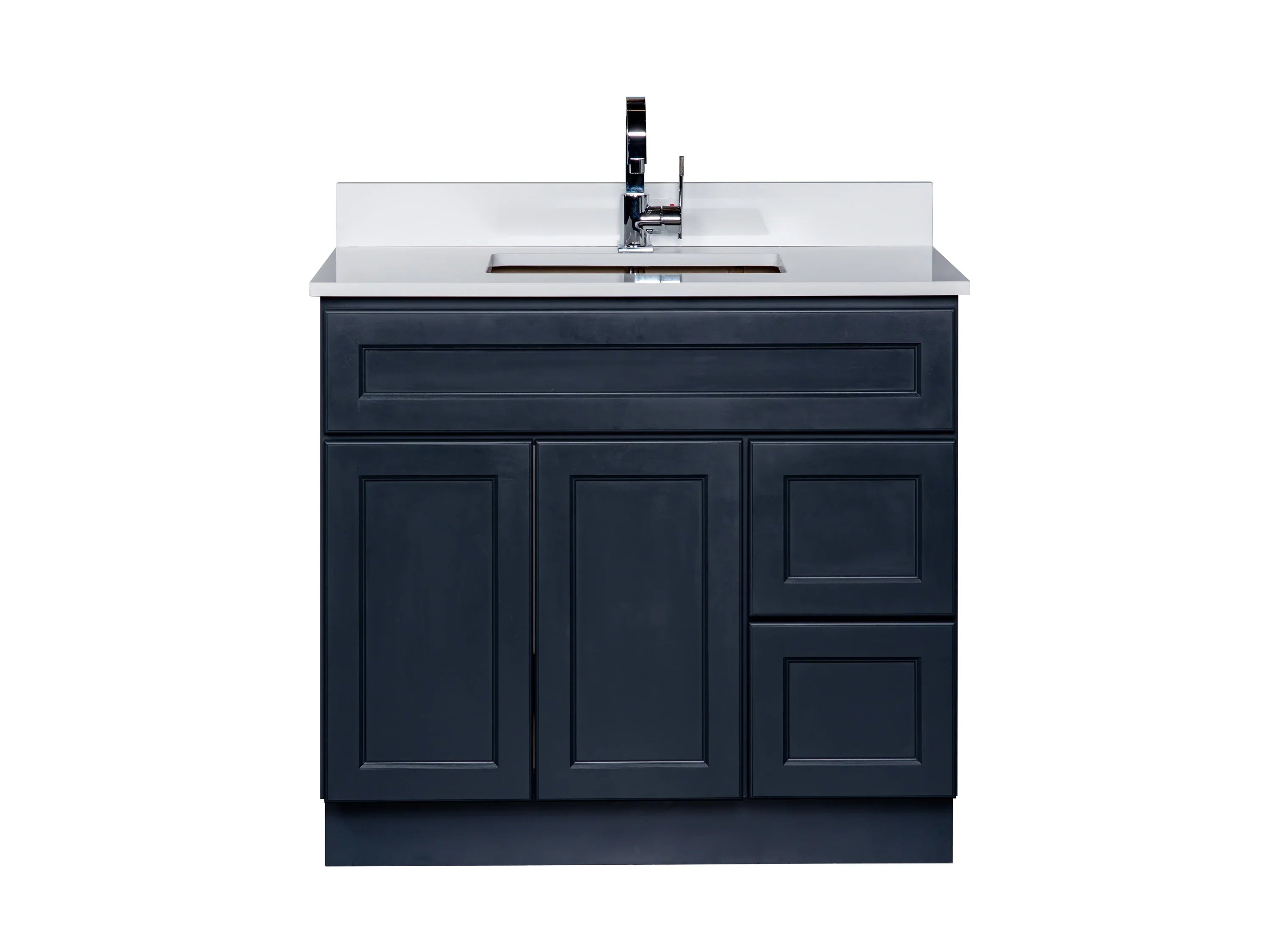 Bathroom Vanity in Charcoal Grey - Combo