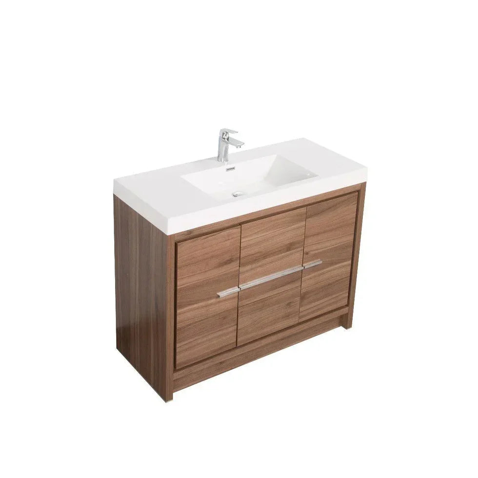 Walnut Freestanding Bathroom