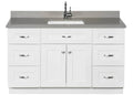 Single Sink Bathroom Vanity in White