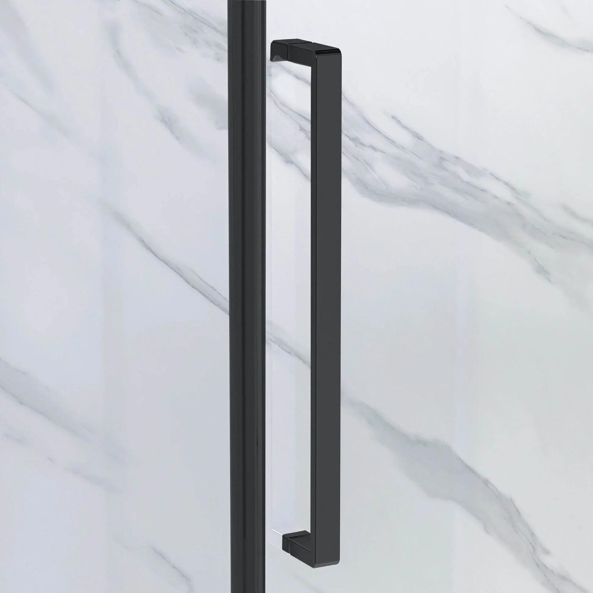 Bristol Rectangular Shower Kit in Black / Chrome / Brushed Nickel
