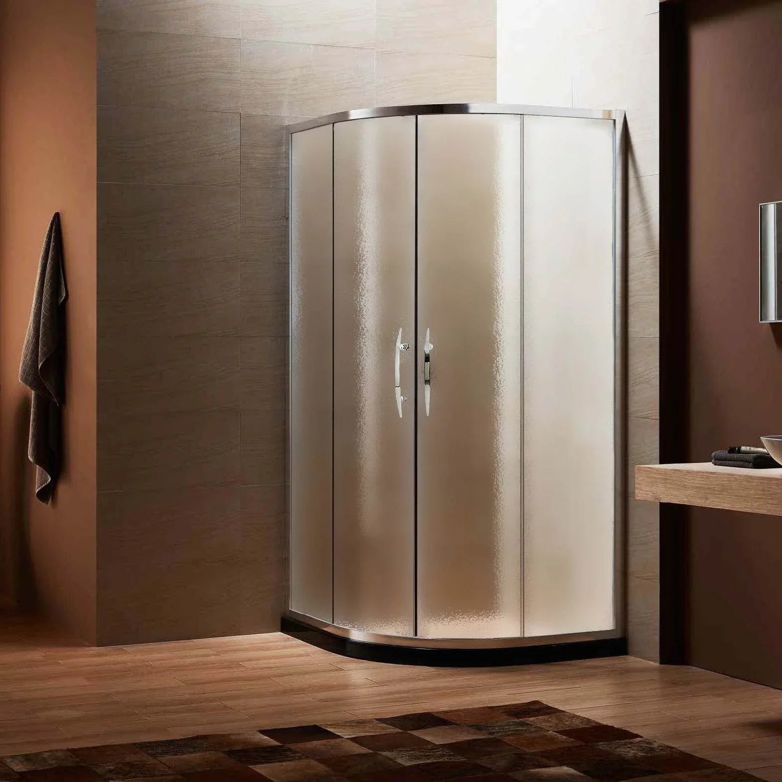 Framed Sliding Shower Enclosure