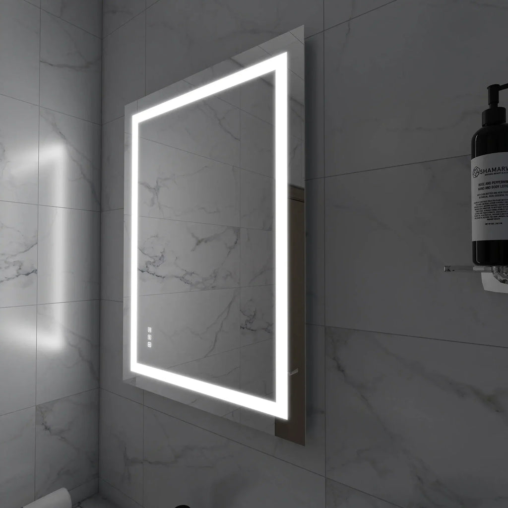 Mariana Rectangular LED Bathroom Mirror Dimmer