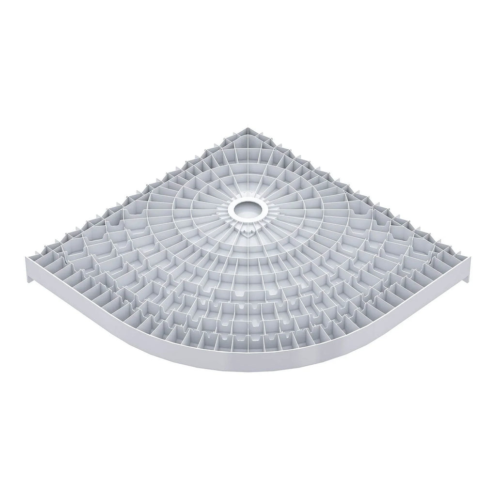 Monaco Round Brushed Nickel Shower Kit