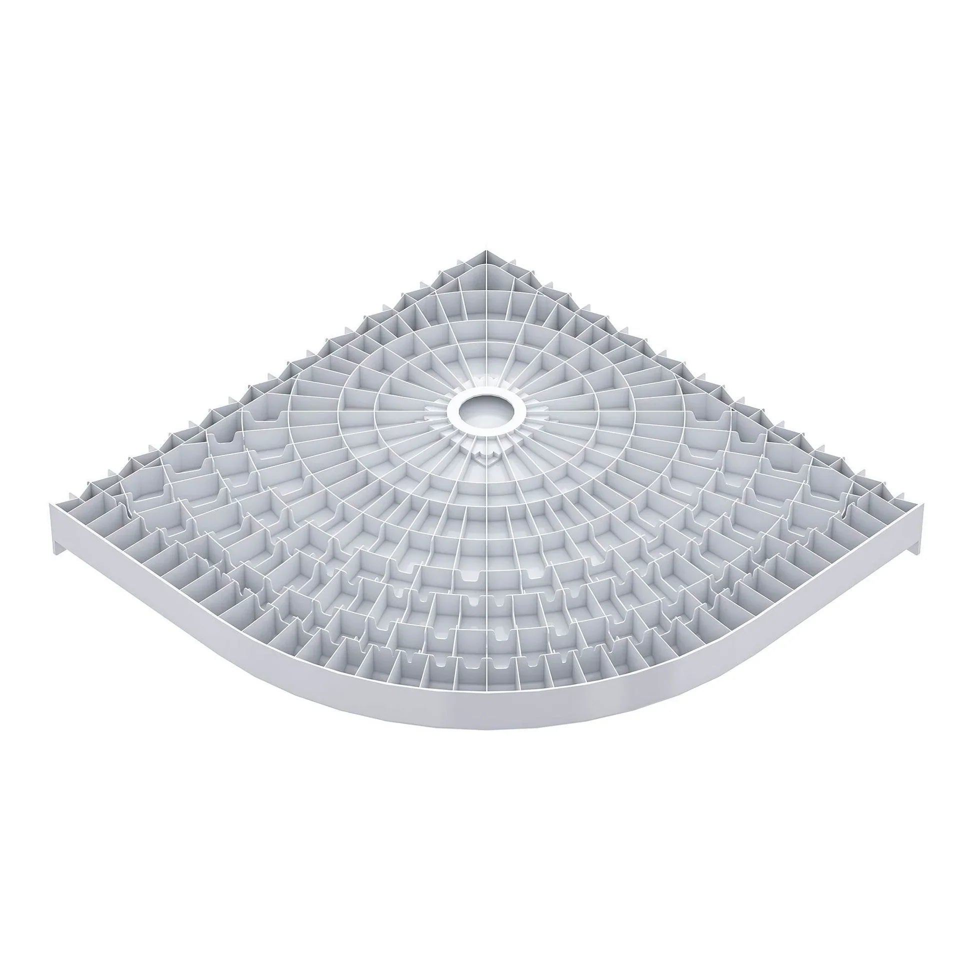 Monaco Round Brushed Nickel Shower Kit