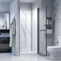 York 36 H Alcove Black Shower Kit