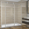 Alcove Reversible Sliding Shower Door