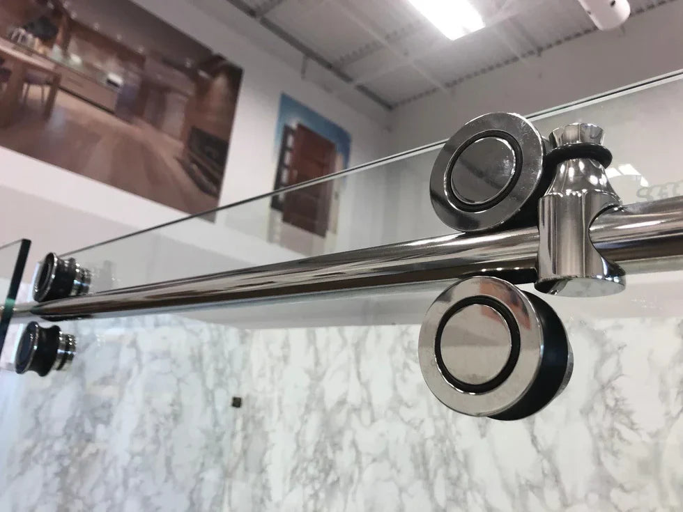 Alcove Reversible Sliding Shower Door